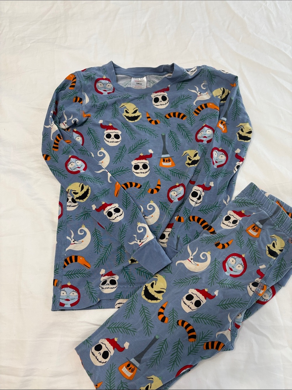 Hanna Andersson Kids 6-7/120cm Nightmare Before Christmas Pajamas